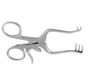 Weitlaner Retractor Herida Gancho Retractores 16 Cm 2x3 Puntas Romas Propagación Quirúrgica Acero Inoxidable - Product Image 4