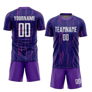 Ropa deportiva de entrenamiento de equipo de club de fútbol transpirable personalizada de alta calidad, ropa de fútbol, uniforme, traje de fútbol, camisetas y Tops - Product Image 1