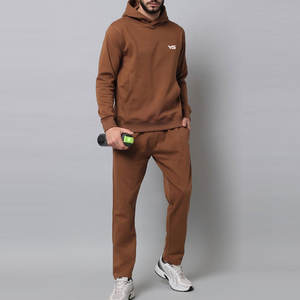 Survêtement d'entraînement XL pour hommes, logo personnalisé, vêtements de sport décontractés avec design personnalisé, ensemble extérieur uni - Product Image 5