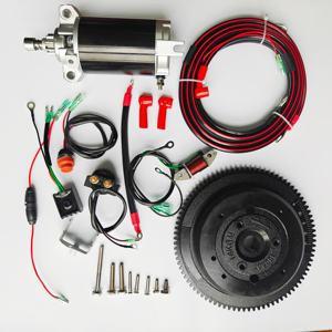 40 PS Elektro start motor Schwungrad-Kit Kompatibel mit Yamaha Enduro 66T Außenbordmotor 2-Takt - Product Image 1