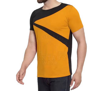 Camiseta de Hombre de Venta Caliente, Corte Moderno y Ajustado, Tela de Algodón Suave, Ropa Casual de Verano, Directo de Fábrica - Product Image 2