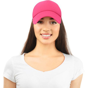 FAIBLE QUANTITÉ MINIMALE DE COMMANDE femmes Custom made Coloré Camionneur En Maille Mousse Chapeaux Sport Cap Personnalisé 5 Panneau 3D/ puffy Broderie Casquette De la Mousse - Product Image 4