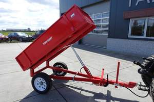 Mini remolque basculante hidráulico para granja 2-3 toneladas Capacidad de 5 toneladas Condición nueva y usada Envío gratis Precio bajo - Product Image 4