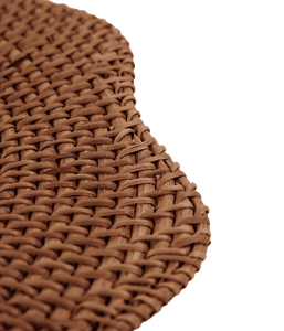 Rattan Scalloped <b>Placemat</b> Eco friendly products Made in Vietnam Table decoration <b>Woven</b> <b>Placemat</b> Wholesale Modern - Product Image 4