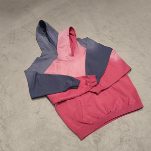 Sudadera de gran tamaño con estampado de alta calidad lavado con ácido, sudadera y Sudadera con capucha bordadas personalizadas para hombre - Product Image 1