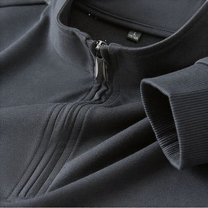 Pull-over en tricot à col rond pour hommes, coupe ample, style décontracté, manches longues pour la chaleur en automne et en hiver. - Product Image 3