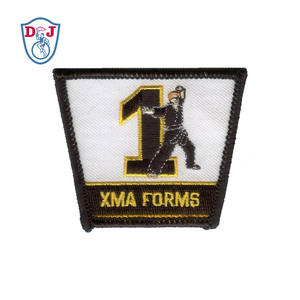 Écussons personnalisés à repasser, brodés, arts martiaux pour les uniformes de judo et de karaté - Product Image 4