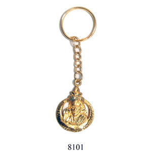 Porte-clés en laiton d'inspiration marine pour accessoires de style côtier, rehaussant le quotidien avec un thème marin - Product Image 4