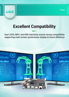 Carte de développement Android 10 CLA133-A 4G LTE WIFI6 BT A133, carte de contrôle industrielle, carte mère pour machine publicitaire 4K LVDS/MIPI