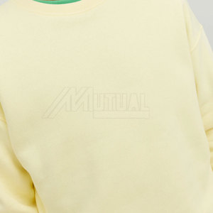 Wholesale Custom Printed Logo Men's Oversized Sweatshirts 100% Cotton for Autumn Season Made in Pakistan - Product Image 3