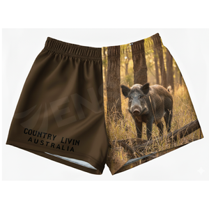 Short de rugby en polyester de haute qualité, design personnalisé de votre propre logo, couleurs personnalisées, respirant, taille élastique à séchage rapide - Product Image 6