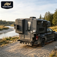 Caixa de Camper para Caminhonete, Camper Deslizante, Camper de Caçamba Plana, Camper com Capota, Camper Montado no Chassi, Camper Off-Road