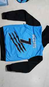 <b>Real</b> Photos Pakistani Made Wholesale Custom Logo <b>Mens</b> <b>Black</b> Fashion Long Sleeve Blank Pullover Poly Hoodie Quantity Print OEM - Product Image 2