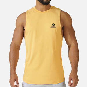 Comfortable Gym Fitness Clothing <b>Men</b> <b>Singlets</b> Active Wear Low Price In Stock <b>Men</b> <b>Singlets</b> - Product Image 1