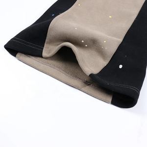 Calidad Premium 80% Algodón 20% poliéster Slim Fit Track Suits Distressed Long Line Hoodie Acid Wash Jogger Sets-Invierno - Product Image 4