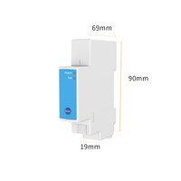 Compteur d'énergie intelligent OWON RS485 Modbus RTU TCP MQTT, mesure bidirectionnelle pour la gestion de l'énergie des systèmes solaires photovoltaïques industriels