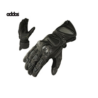 Gants de moto tactiques à doigts entiers en cuir/cuir PU imperméables pour activités de plein air, moto, cyclisme, escalade