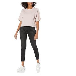 Customized 100% Cotton Women's <b>T</b>-<b>Shirt</b> Single Jersey Short Sleeve Solid Oversized Breathable Plus Size Casual Eco-Friendly ODM - Product Image 3