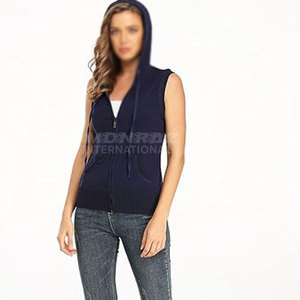 Nouvelle arrivée Sports de plein air Compression Offre Spéciale Fitness musculation sweat à capuche sans manches personnalisé pour femmes à vendre - Product Image 5