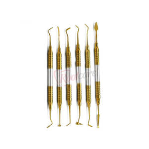 Kit compuesto Dental de la mejor calidad, espátulas de relleno compuesto, juego de instrumentos de 6, Kit restaurador recubierto de Plasma ligero - Product Image 6