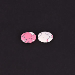 อัญมณีทรงรีทรงหลังเบี้ยสีเทอร์ควอยส์จีนอัญมณีหลวม - Product Image 3