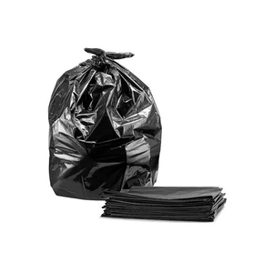 Eco Friendly Plastic Bin Liner Bags Customizable Compostable Trash Bags Black Bio Degradable Bin Bags