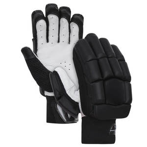 Gants De Cricket Performance Pro - Qualité Supérieure - Neuf - Fabriqué Au Pakistan (Blanc/Cuir)