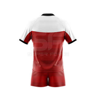 Uniformes de rugby professionnels vêtements de sport confortables pour les équipes scolaires et de club maillots et shorts de rugby imprimés personnalisés - Product Image 3
