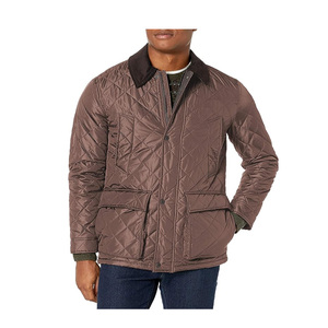 Forro en blanco estilo diamante chaqueta bomber urbana hombres - Product Image 2