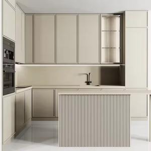 Gabinetes de Cocina de Madera Maciza de Vietnam en Oferta, Listos para Armar, Estilo Clásico para Cocinas Modernas, de Fabricante Vietnamita - Product Image 1