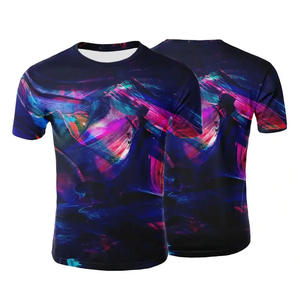 T-shirt de sublimation pour hommes, tissu respirant, tenue décontractée de plage, fabricant OEM - Product Image 6