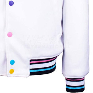 Chaqueta Letterman Personalizada de Alta Calidad para Hombre, Forro Polar de Invierno, Estilo Urbano - Product Image 6