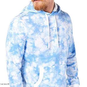 Venta al por mayor hombres sudaderas con capucha serigrafía pulóver algodón polar de gran tamaño Casual moda Streetwear hombres sudaderas con capucha hombres - Product Image 2