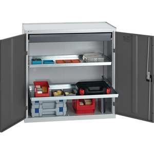Light Grey/Anthracite Grey Blunt 1-Drawer 2-Shelf H1000xW1000xD500mm <b>Tool</b> <b>Cabinet</b> - Product Image 1