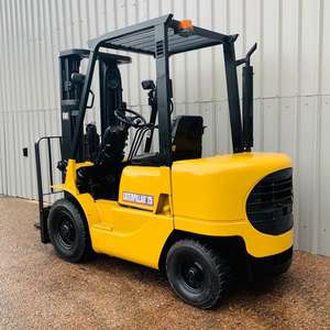 Chariot élévateur diesel CAT DP25K d'occasion en bon état pour les magasins de détail et les ateliers de réparation de machines - Product Image 6