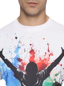 เสื้อกีฬาถักแบบซับลิเมชั่น โพลีเอสเตอร์ 100% พิมพ์ลายโลโก้ตามสั่ง แห้งเร็ว ระบายอากาศดี เหมาะสำหรับฟิตเนสและออกกำลังกาย - Product Image 6