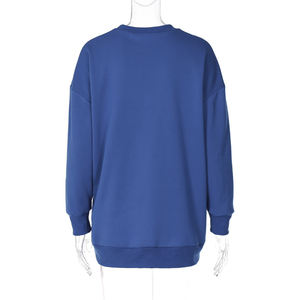 Sudadera con capucha de mujer hecha a medida con el mejor diseño, ropa de calle larga cómoda de seda ligera con patrón de estampado de invierno - Product Image 3