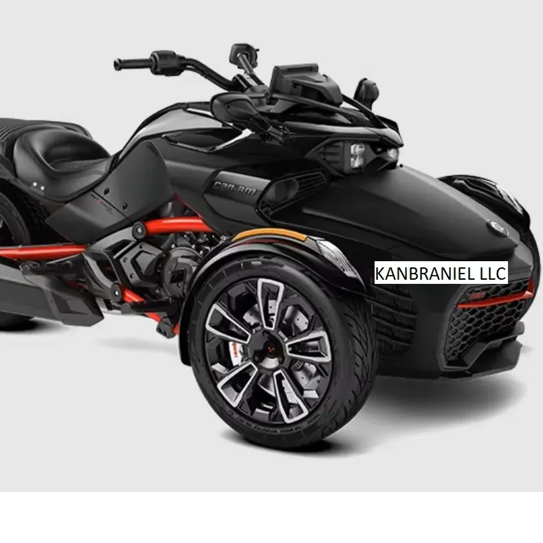 دراجة نارية أصلية ذات 3 عجلات Can-Am Spyders F3 موديل 2023 و2024 بخصم 50% من KANBRANIEL LLC