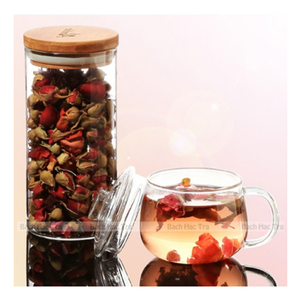 Pétalos de Rosa secos naturales para té de capullo de Rosa y remojo de piel, elija pétalos de rosa secos que funcionan muy bien en té de capullo de rosa - Product Image 5