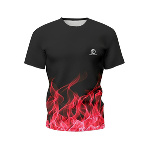 Ensemble de t-shirts en polyester sublimé personnalisé Ensemble de shorts d'été décontractés à manches courtes pour hommes, 2 pièces - Product Image 5