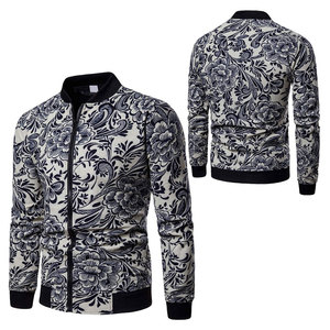 Veste universitaire à manches longues coupe ajustée nouveau style pour hommes vente en gros d'hiver sur le thème du basket-ball avec sublimation - Product Image 3