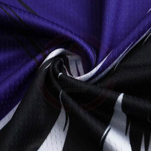 ชุดกีฬาโพลีเอสเตอร์คุณภาพสูงของผู้ชายชุดบาสเก็ตบอลสีตามสั่ง-XS สไตล์สั้นระบายอากาศได้ดีไซน์ใหม่ - Product Image 6