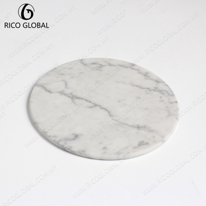 Plato Redondo Negro Plano RICO GLOBAL, Diseño Minimalista, Vajilla Duradera, Color Sólido, Estilo Moderno - Product Image 4