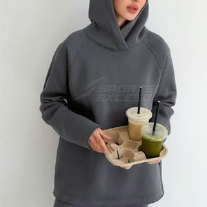 Ensemble de jogging pour femmes style années 80 et 90, motif uni, tenue deux pièces, haut à manches longues avec fermeture éclair, survêtement de sport pour l'automne - Product Image 4