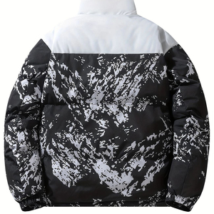 Chaqueta acolchada de invierno para hombre, abrigo grueso de invierno, chaqueta gruesa cálida con logotipo personalizado, chaqueta de invierno para exteriores para hombre - Product Image 5