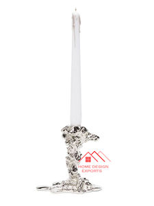 R Centres de table nouvelle arrivée métal aluminium T support de lumière plaqué or forme aluminium coulé bougie stands pour - Product Image 4