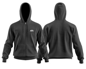 Sweat-shirt à capuche uni avec logo personnalisé pour hommes haute qualité PUL hiver tissu tricoté vêtements de sport taille XS à capuche imprimé de créateur - Product Image 4