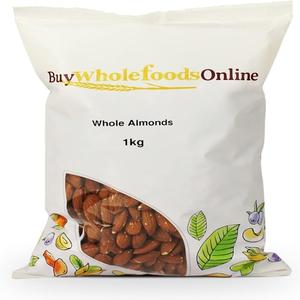 Almendras Dulces Orgánicas de EE. UU., Frutos Secos Crudos de Primera Calidad, Tostadas y Secas, Saladas, 99.99% de Pureza, Listas para Exportar - Product Image 2