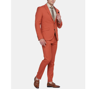 Más Popular Venta caliente Ropa de trabajo oficial Lisa Buena calidad Hombres de negocios Traje de 3 piezas Chaquetas lisas Blazer Abrigos de vestir formales - Product Image 3