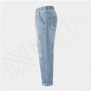 Fabricants de jeans, nouveau style de pantalon en denim pour hommes, pantalon personnalisé, couleur personnalisée, pantalon tendance, streetwear décontracté, durable, de haute qualité - Product Image 3